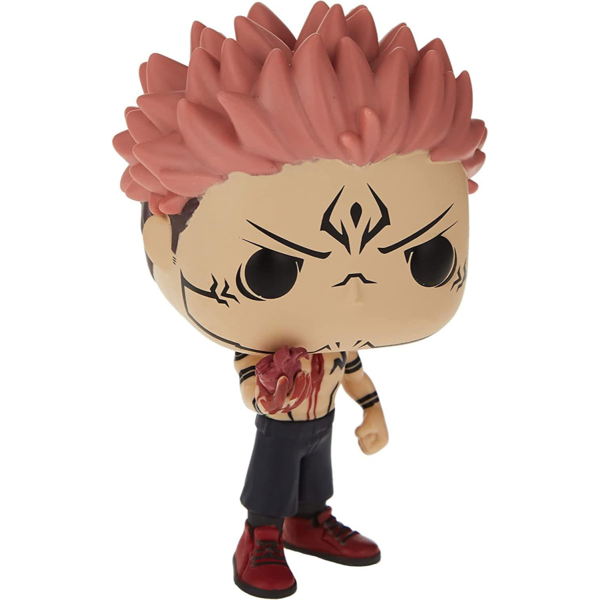 Jujutsu Kaisen Pop & Buddy! Animation Vinile Figura Sukuna W/heart 9 Cm Funko