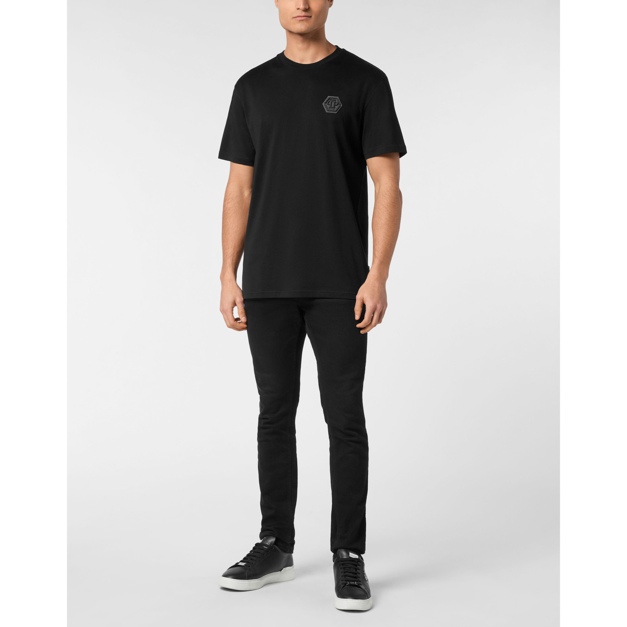 PHILIPP PLEIN T-Shirt Round Neck ICONIC PLEIN
