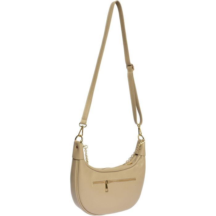 Borsa a tracolla Anna Luchini Beige