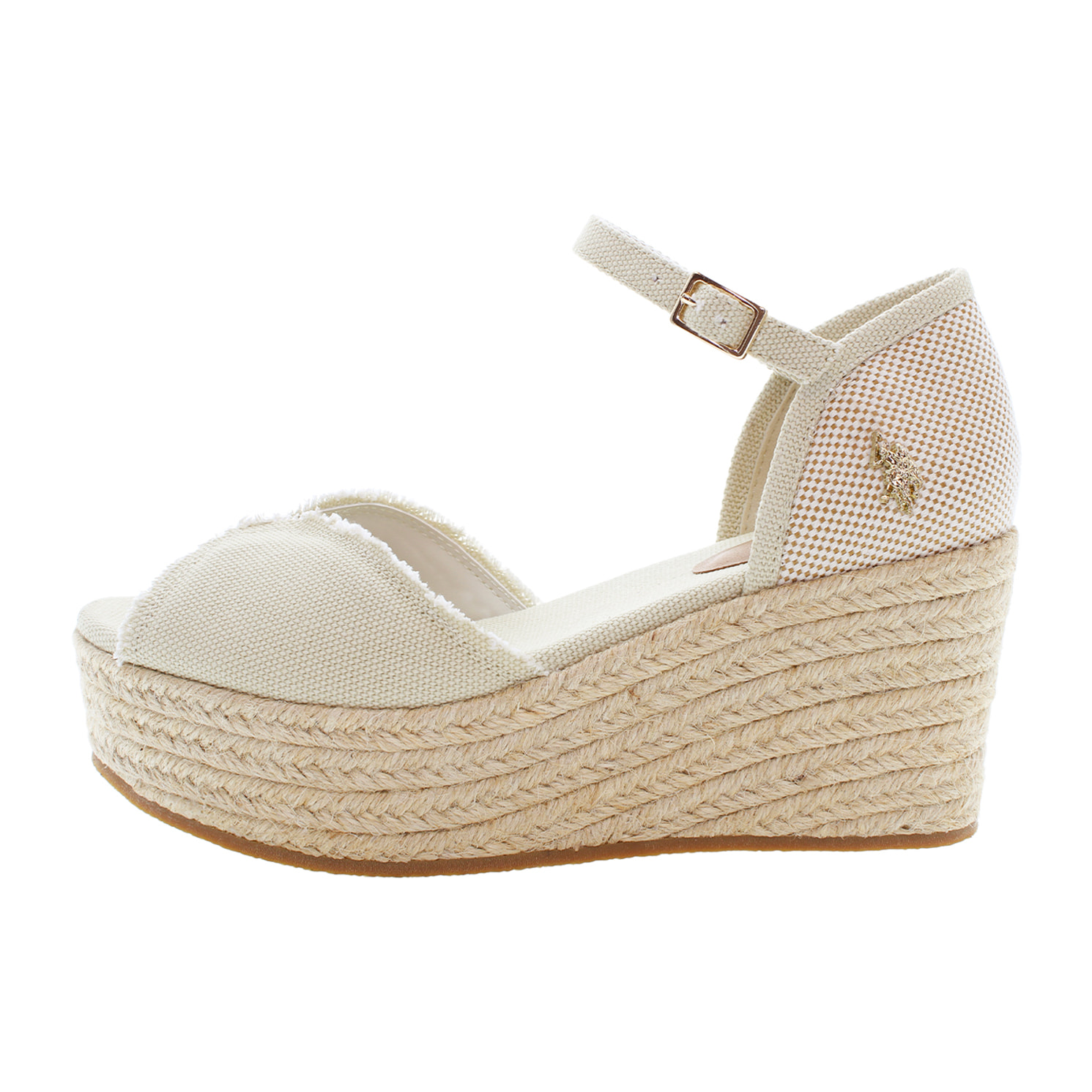 U.S. Polo Assn. - Sandali ALEIDA003W/5T1 in canvas per donna