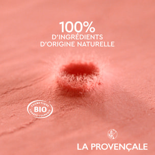 La Provençale Le Fard à Joues Lumière d'Ocres Or Blush certifié BIO