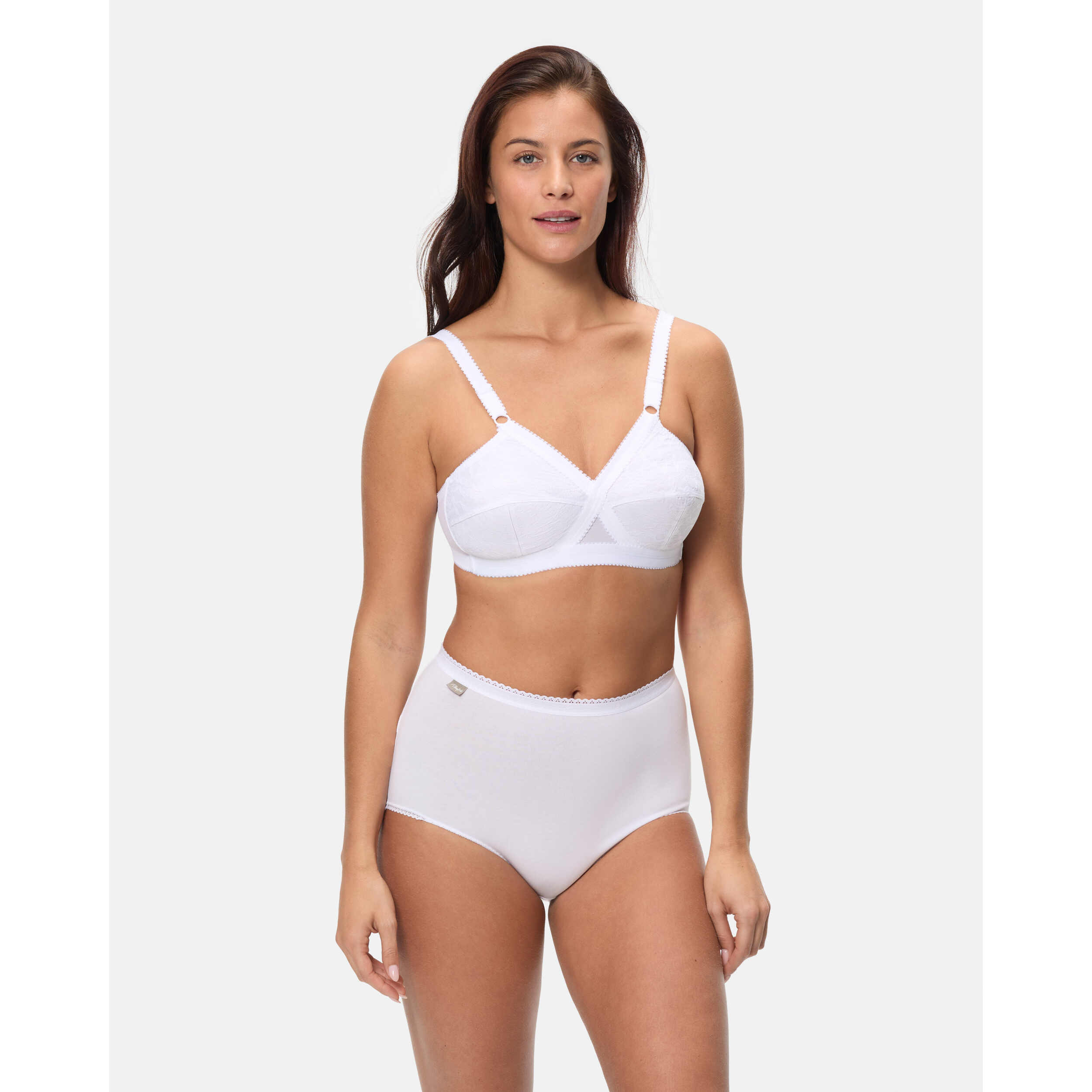 Sujetador sin aros cruzado mágico 556