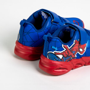 Zapatilla deportiva infantil suela ligera "Spiderman"