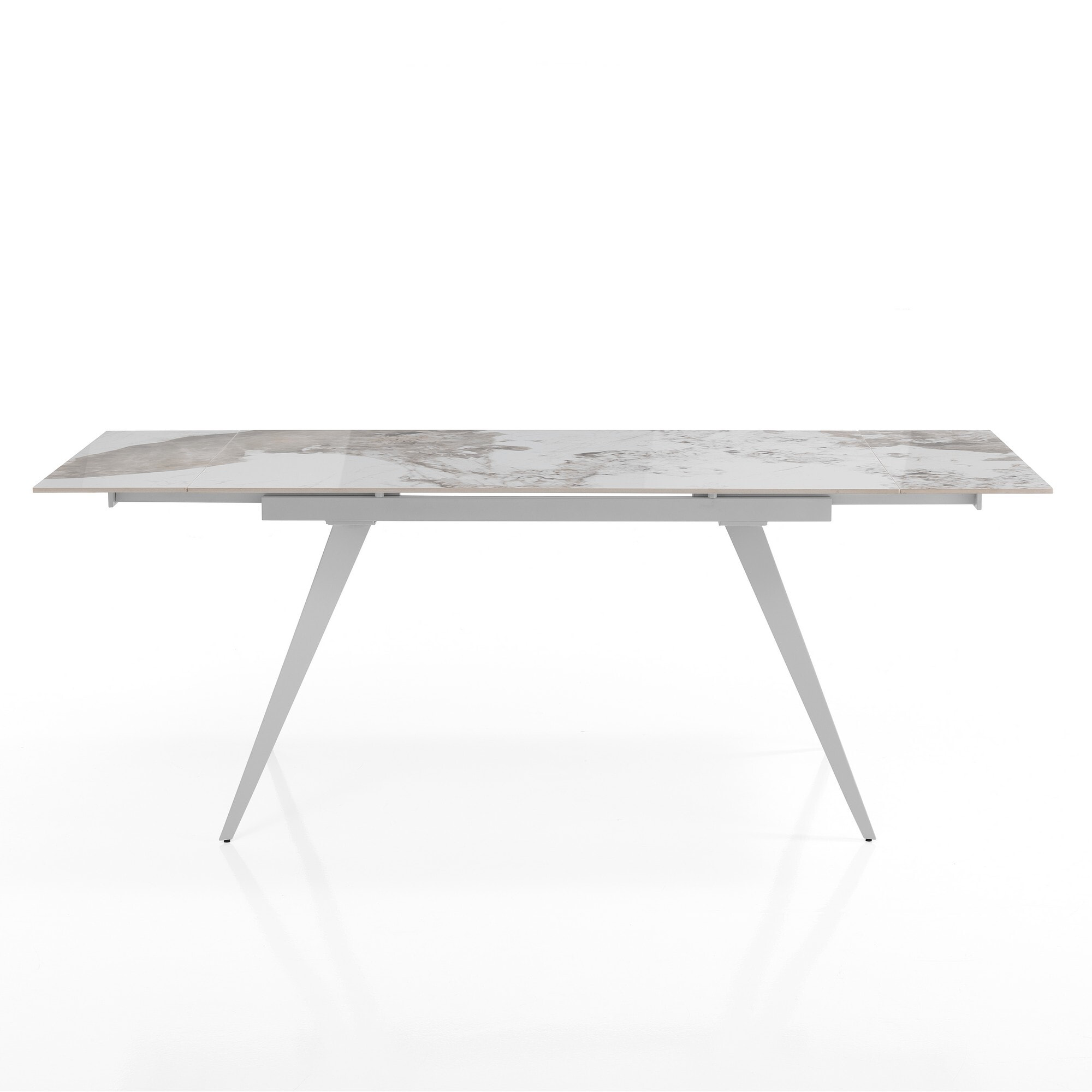 TOMASUCCI Table extensible MICCIU BLANC - ONICE MARBRE