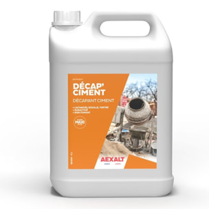 Décapant ciment, Décapciment, 5L - AEXALT - BA430