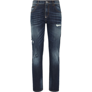 PHILIPP PLEIN Jeans dal taglio boyfriend