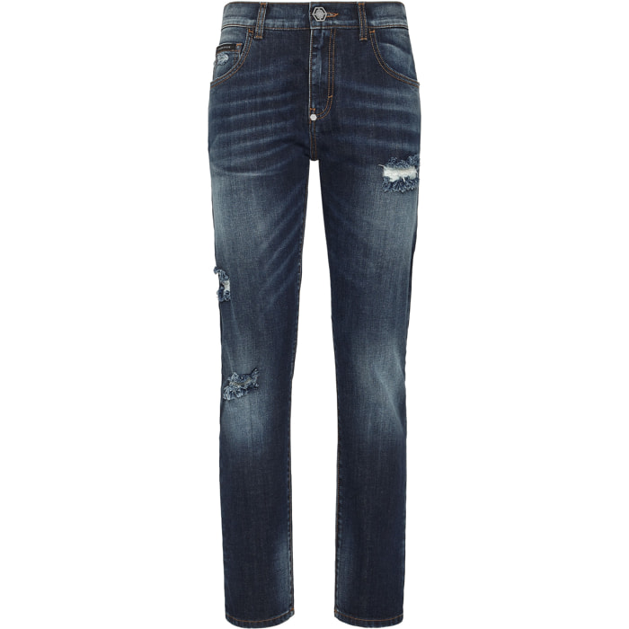 PHILIPP PLEIN Jeans dal taglio boyfriend