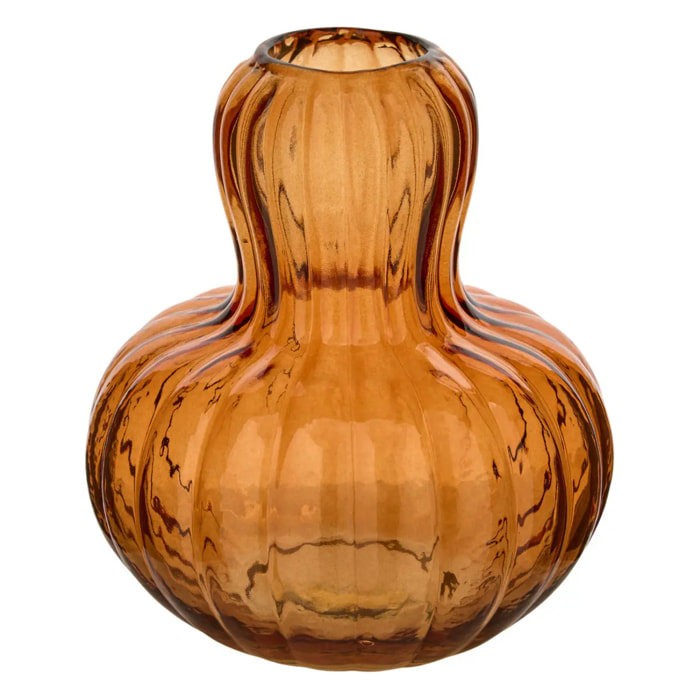 Vase Lisière H.19,5cm vert