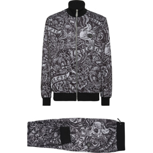 PHILIPP PLEIN Tuta da ginnastica: Top e pantaloni TATTOO