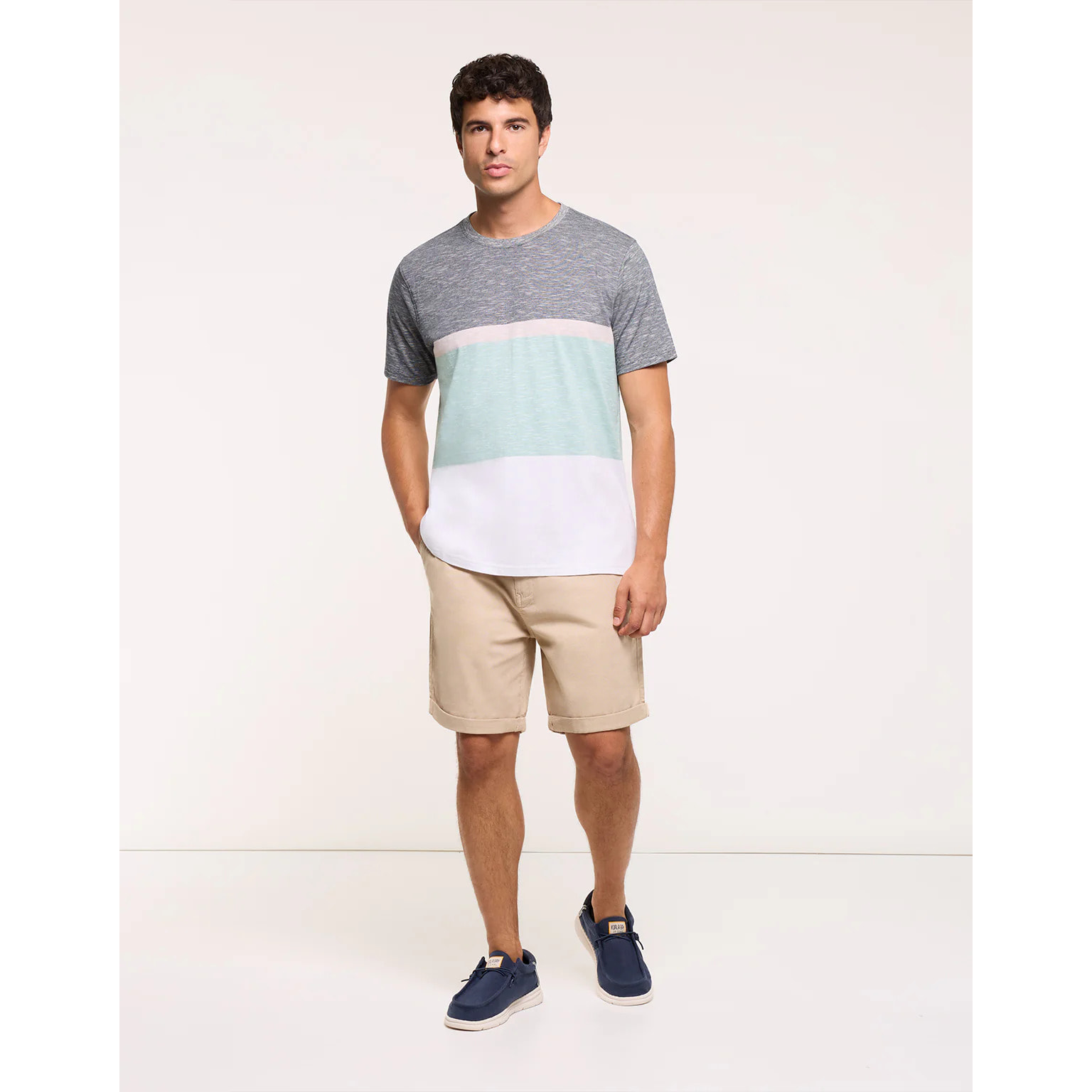 Camiseta Manga Corta Turquesa - Galosa