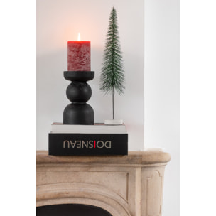 J-Line décoration Sapin De Noël Neige - plastique - vert - small