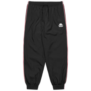 Kappa - Pantalones Hombre Negro - Authentic Solorit