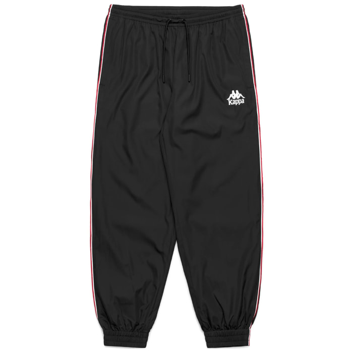 Kappa - Pantalones Hombre Negro - Authentic Solorit