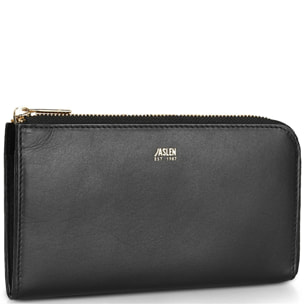 Cartera Mujer Piel Jaslen Georgia Negro