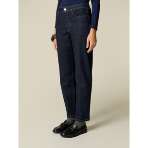 Oltre - Jeans regular in denim rinse - Blu