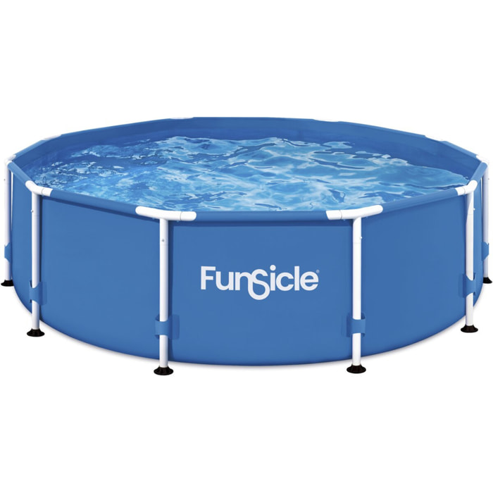 Piscine tubulaire ronde "Auria" – 305 x 76 cm - Bleu