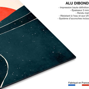 Tableau deco Brise au sunset Tableau alu Dibond