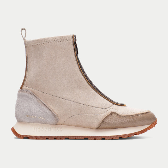 Botin sport Kansas Taupe gris 3 cm