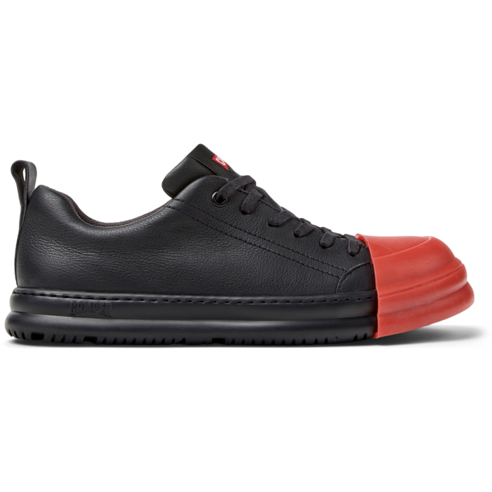 Zapatos de cordones - CAMPER Junction Runner - Negro - Cuero liso