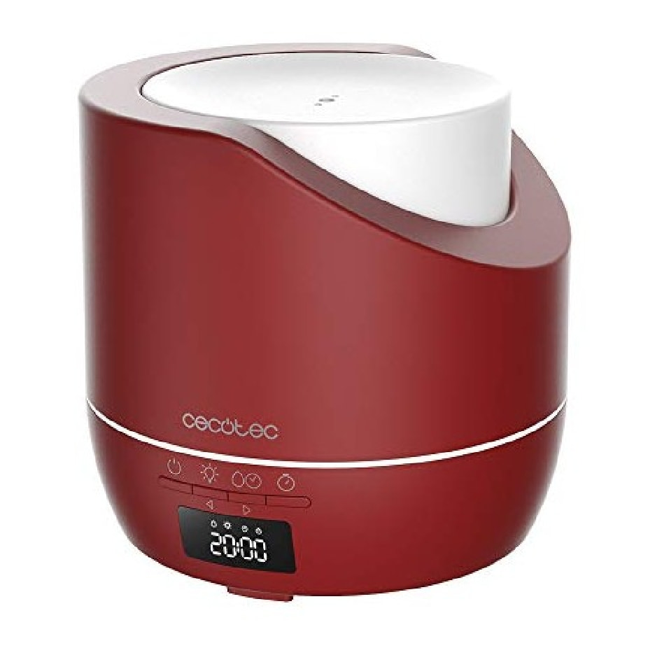 Cecotec Difusor de Aroma PureAroma 500 Smart Garnet. Capacidad 500ml Pantalla LE