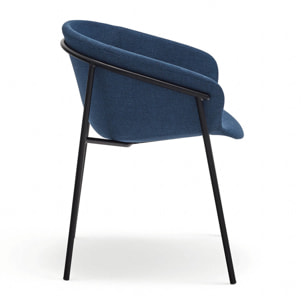 Silla Dam negro 2P/Caja