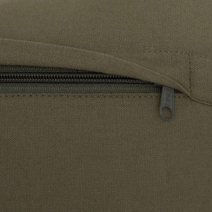 Coussin Groove 40x40cm rayé vert