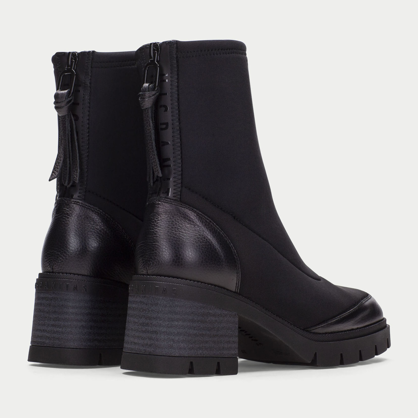 Botin Everest Negro 5 cm