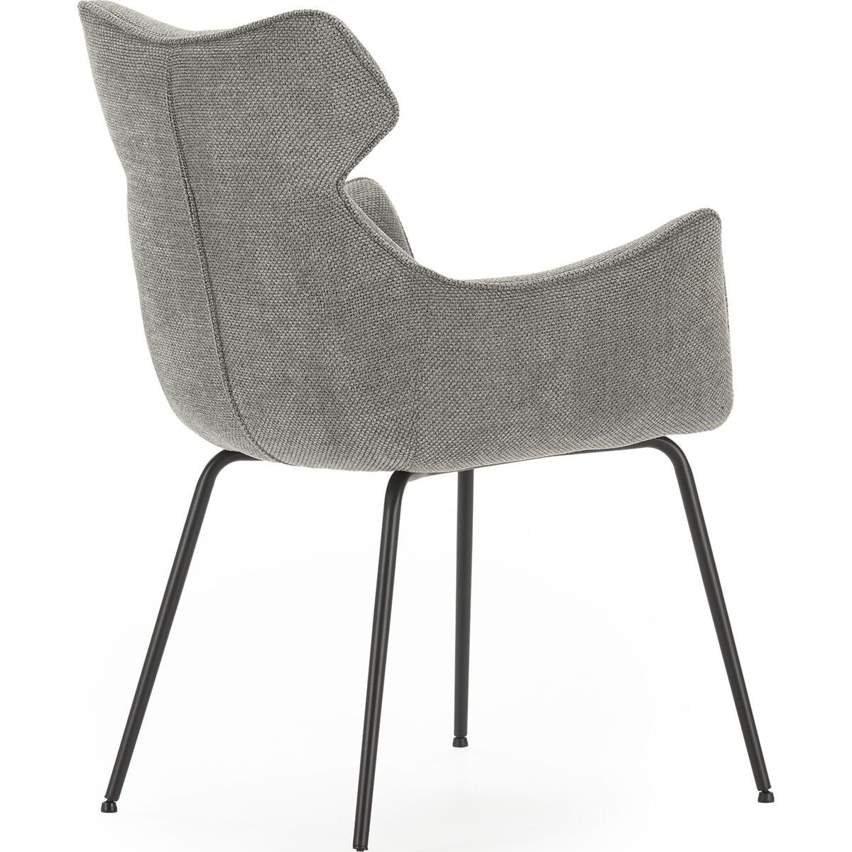 Lot de 2 fauteuils de table en tissu - ICONIC