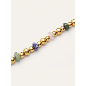 Bracciale Winter Bomb Acciao Placcato Oro