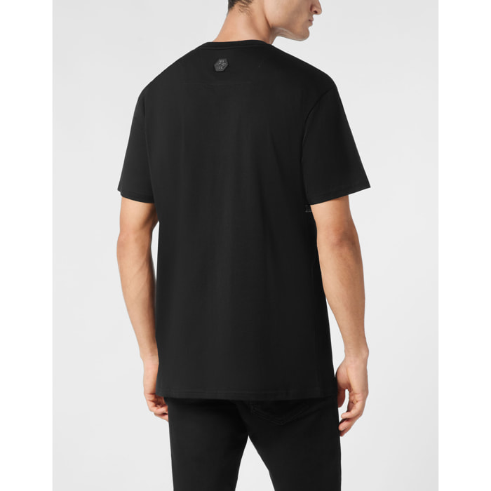 PHILIPP PLEIN Camiseta de cuello redondo RACING