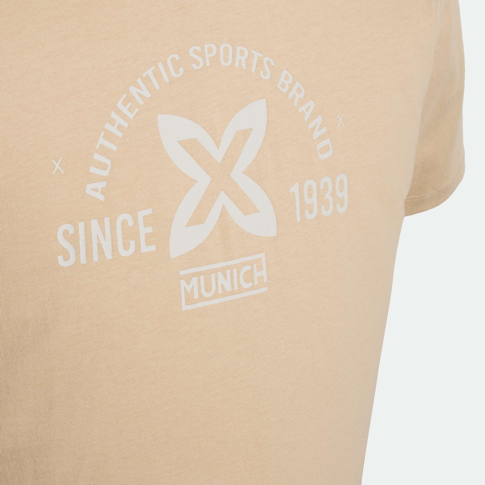 Camiseta MUNICH de algodón crudo