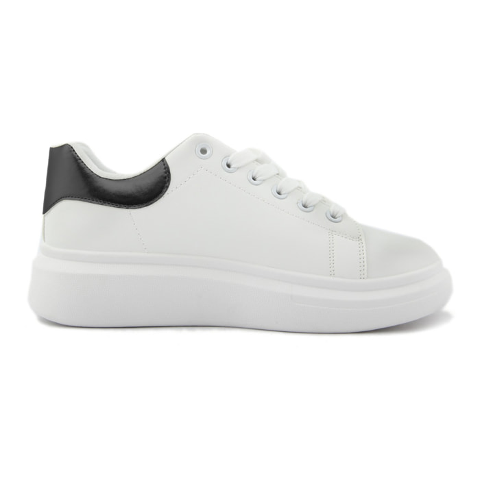 Sneakers Donna colore Bianco/Nero