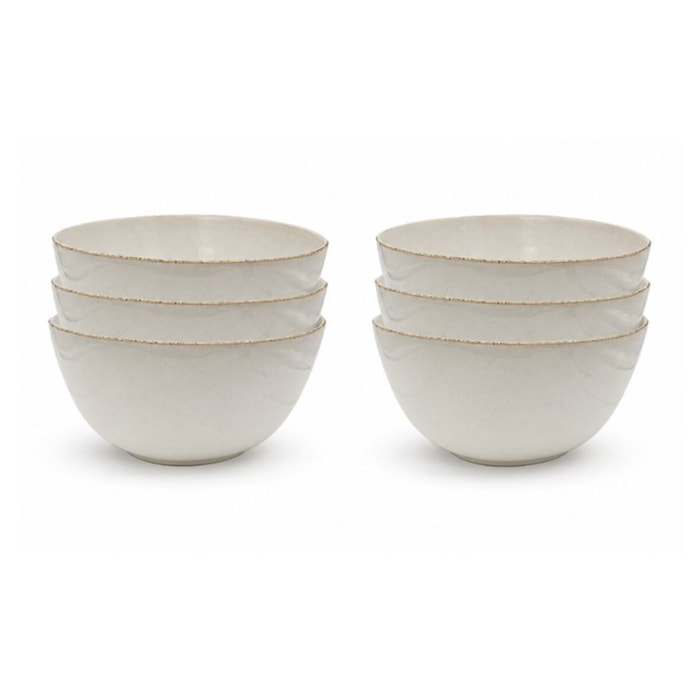 Lot de 6 petits bols, COTON
