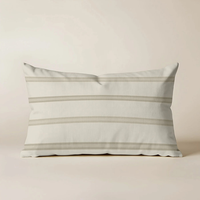 Housse de coussin Nua Beige - 100% coton - Beige - 30x50 cm