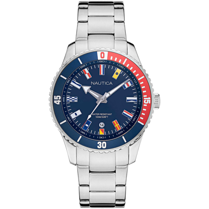 Orologio Nautica PACIFIC BEACH Acciaio Silver