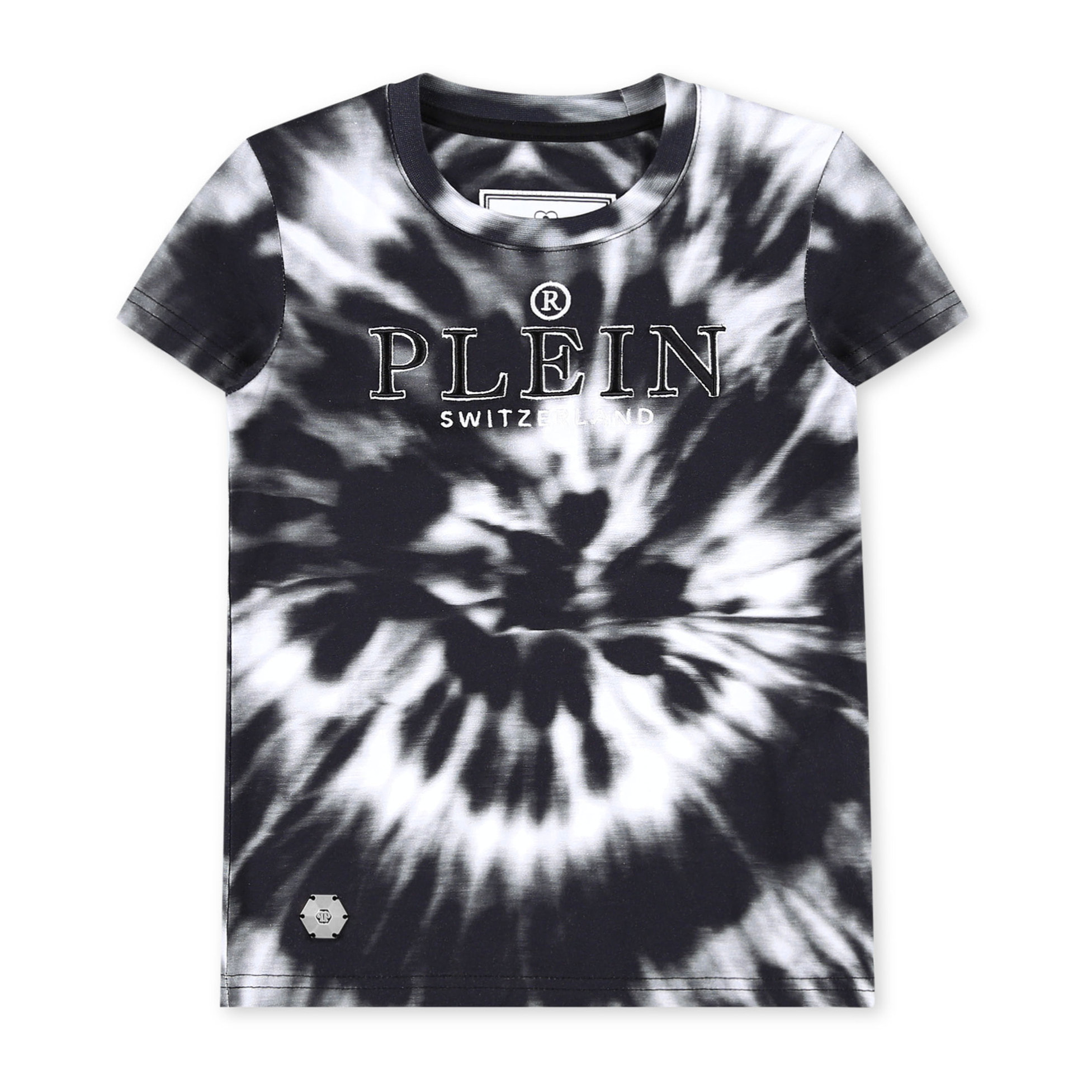 PHILIPP PLEIN T-Shirt Round Neck Ss TIE DYE