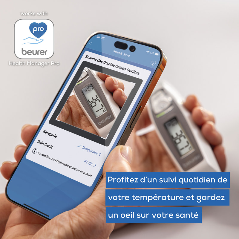 Thermomètre 2en1 - Beurer - FT 65