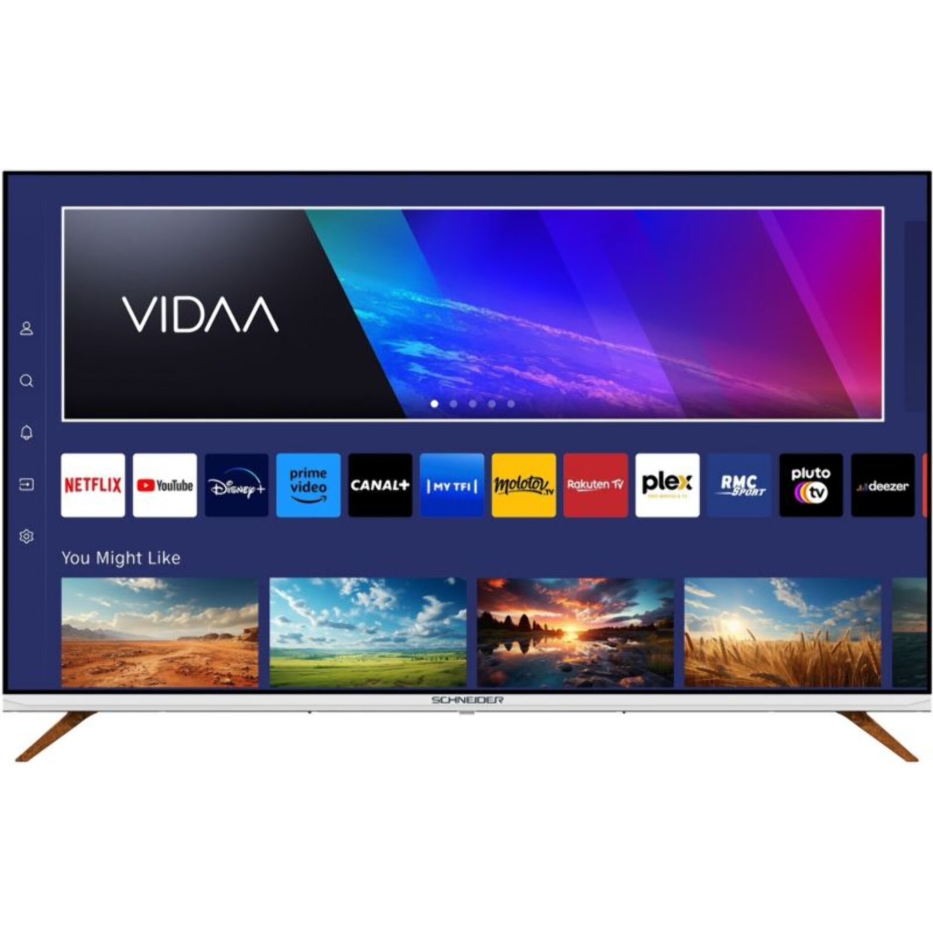 TV QLED SCHNEIDER QLED 55F1-55 pouces (139cm)