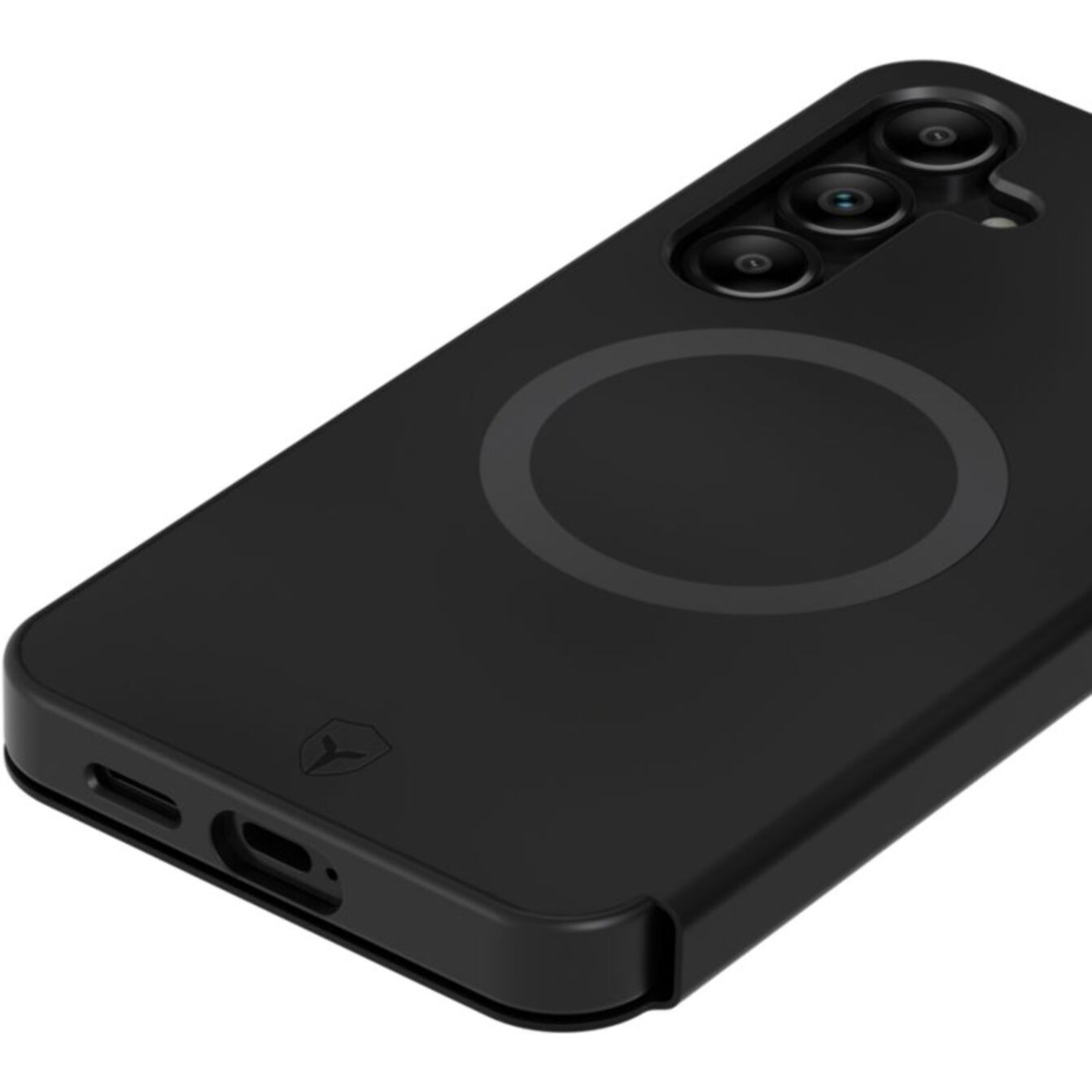 Coque étui FORCE CASE Samsung S25 Magnet Noir