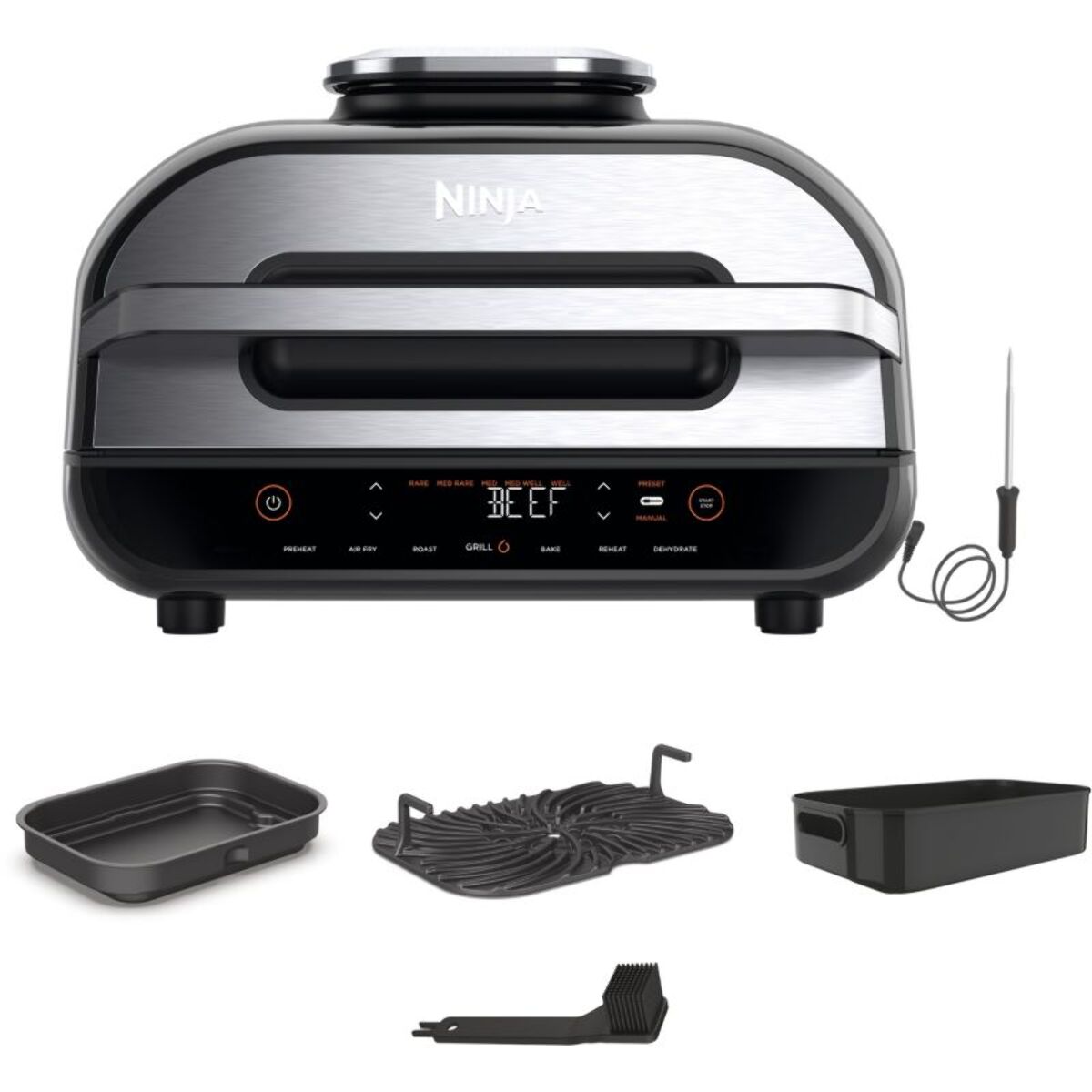 Grille-viande NINJA Foodi max Grill d'intérieur & Friteuse AG551EU