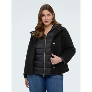 Fiorella Rubino - Giacca 3 in 1 con imbottitura in Sorona® Aura - Nero