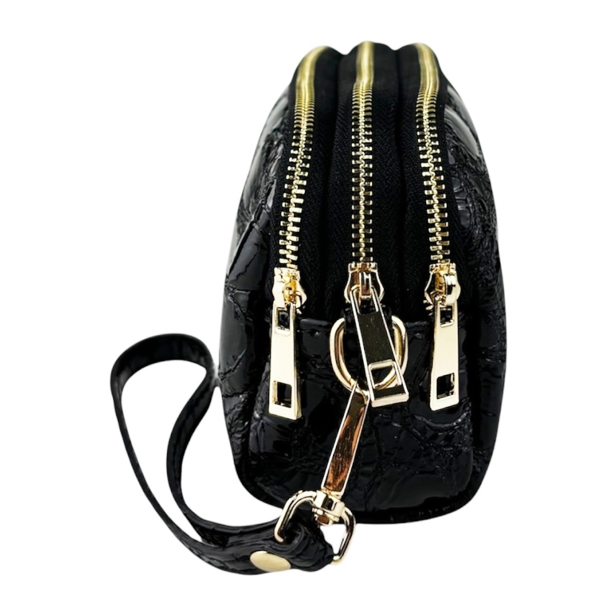 Pochette Cheval Firenze Saint Moritz Cocco Nero