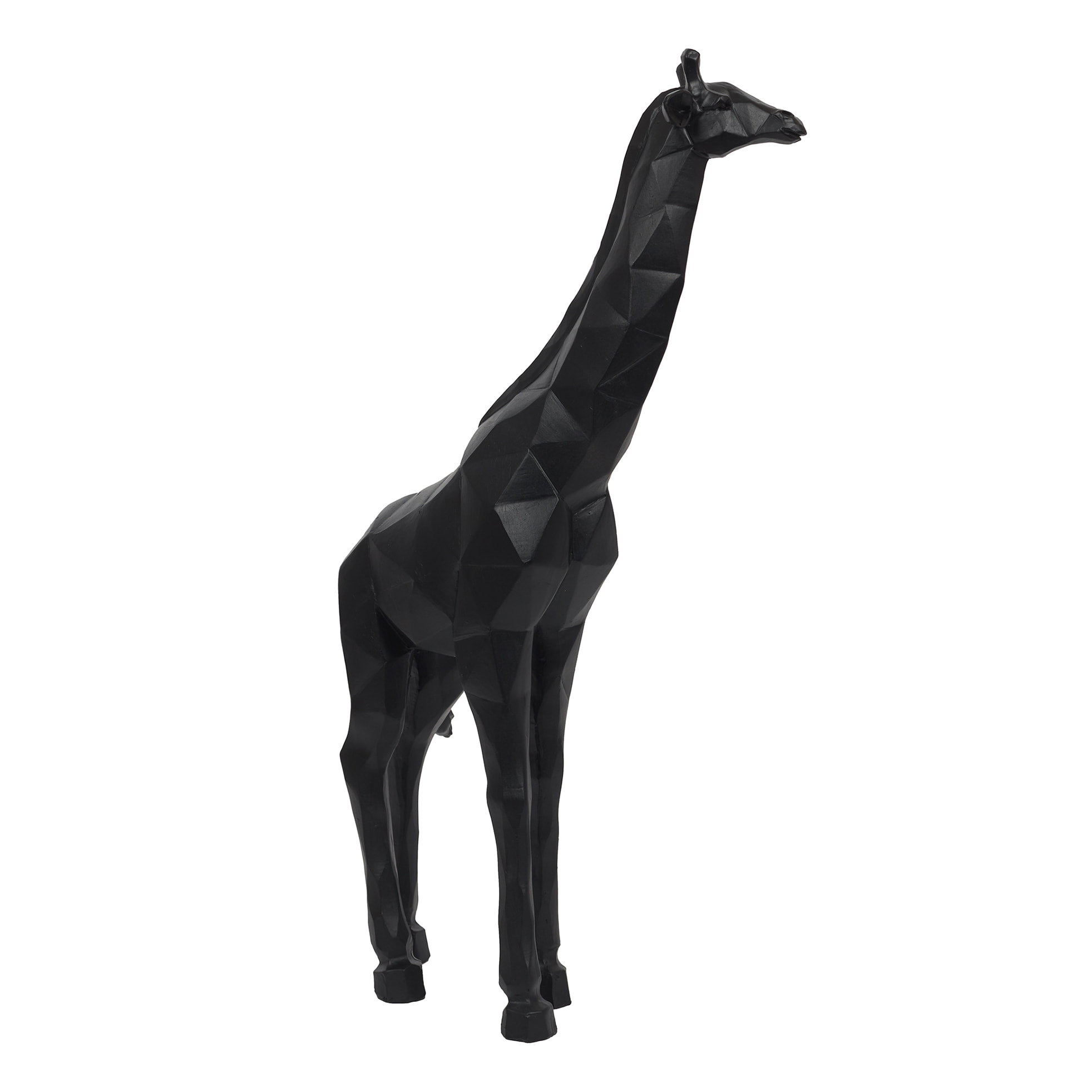 Girafe Origami Noir H40cm