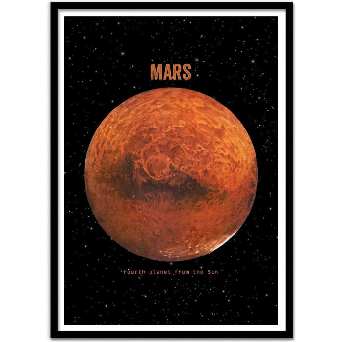 Affiche - Mars - Terry Fan