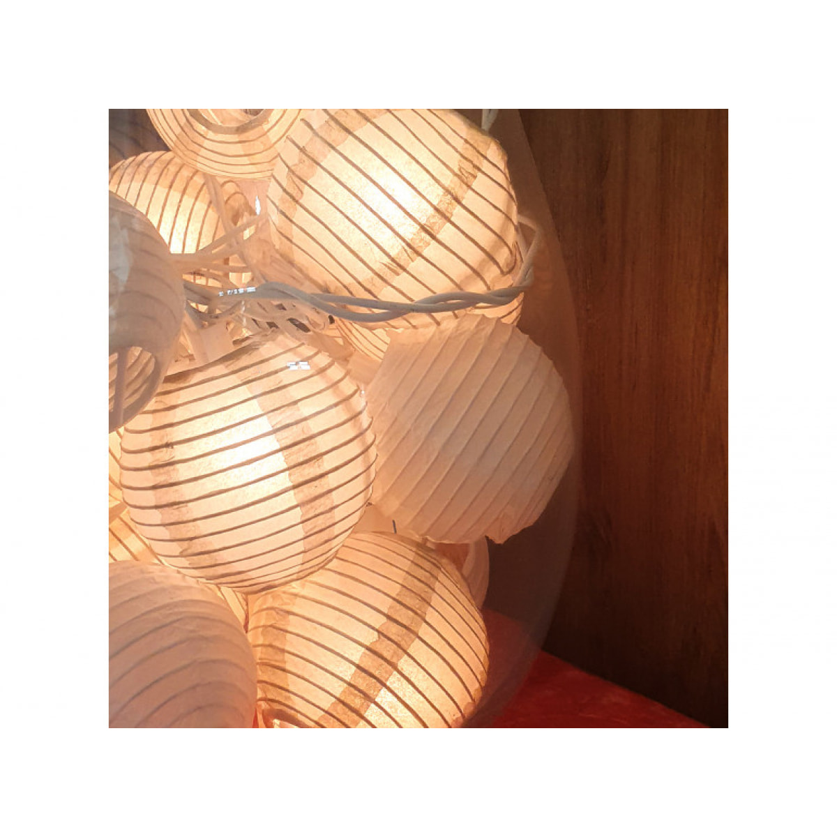 Lot 2 de Guirlandes lumineuses en papier L 3.10 m - GUILY