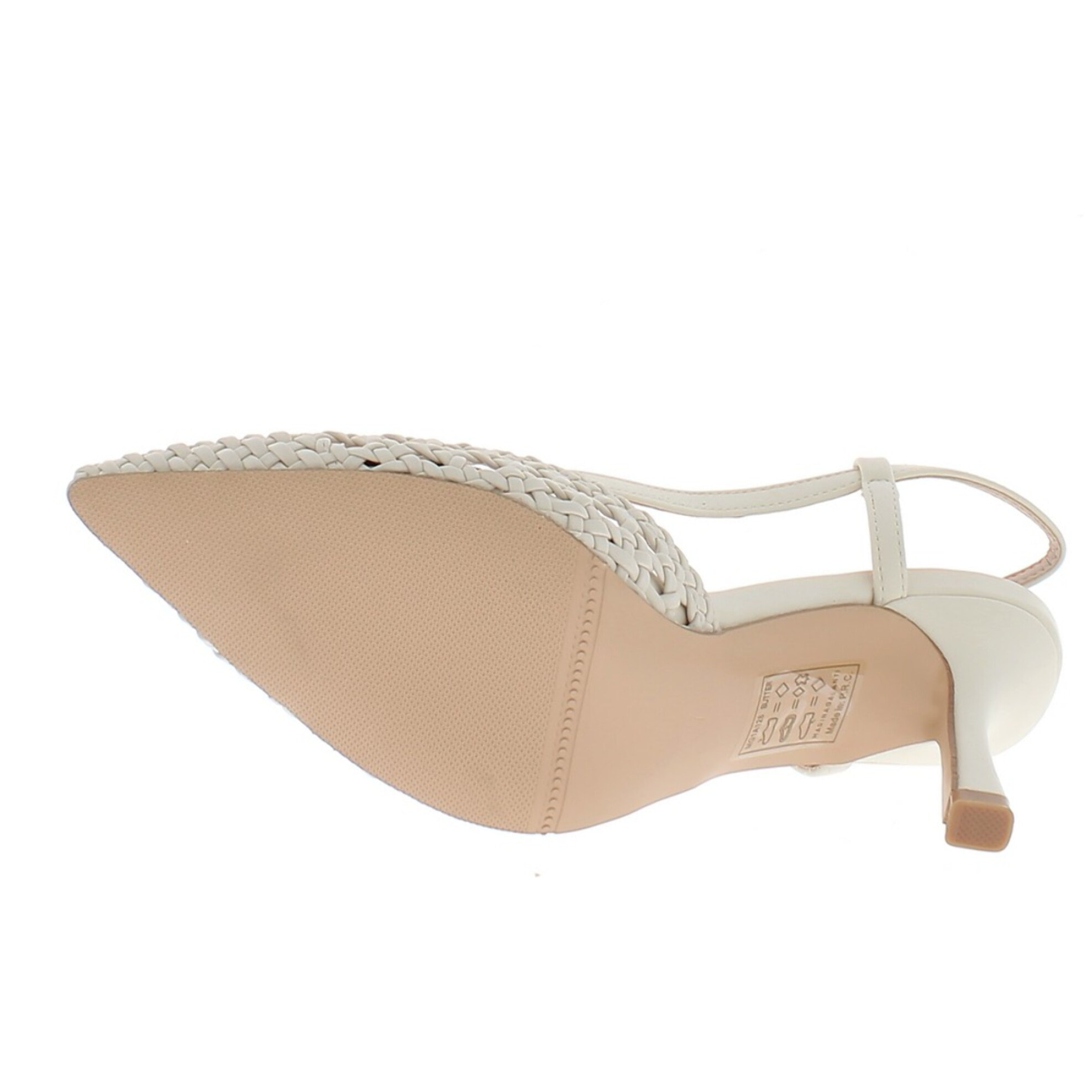 Marina Galanti Scarpe Donna Decollete Slingback Heeled 80 MG 1A128 Butter