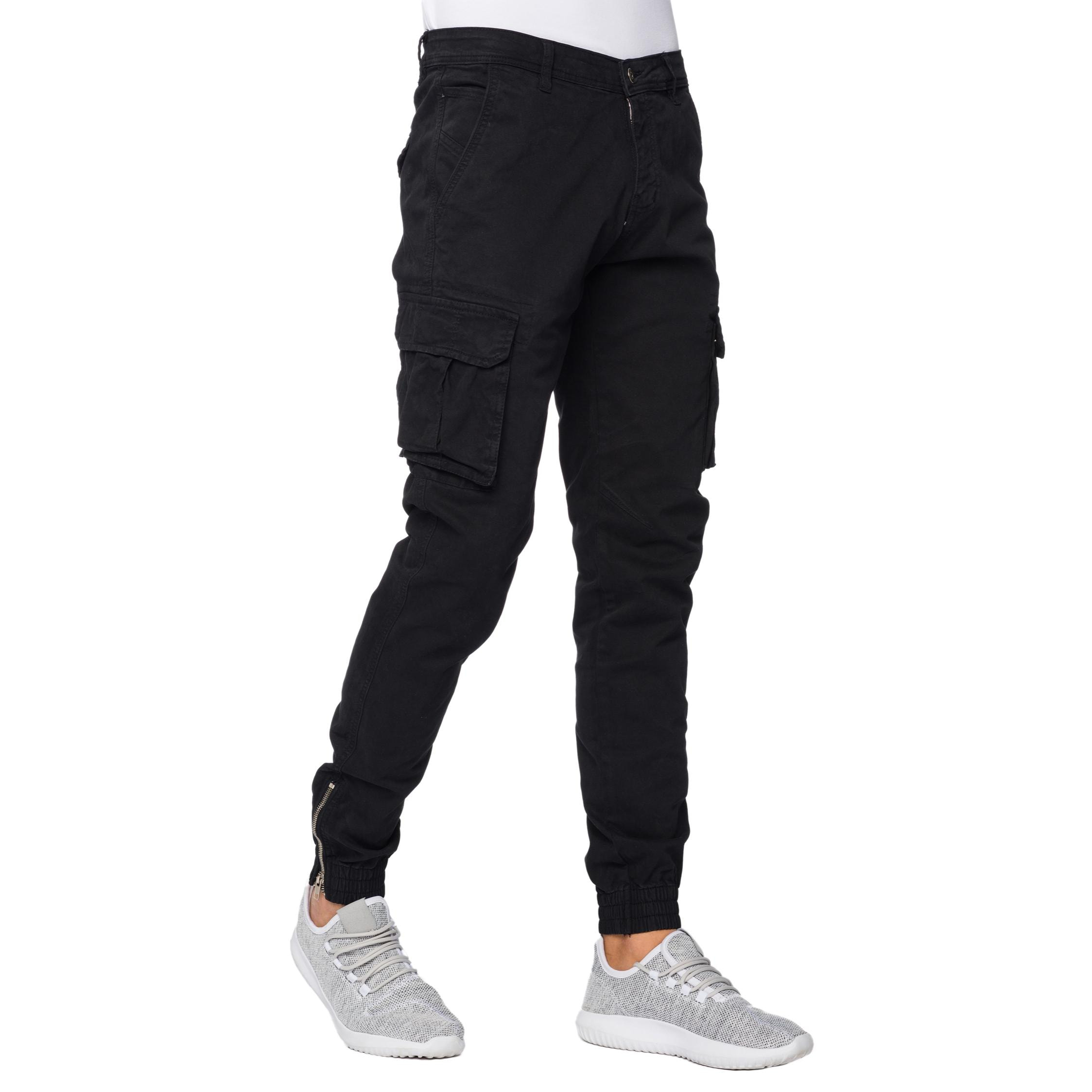 Pantalone Hot Buttered Pioneer con tasconi Nero