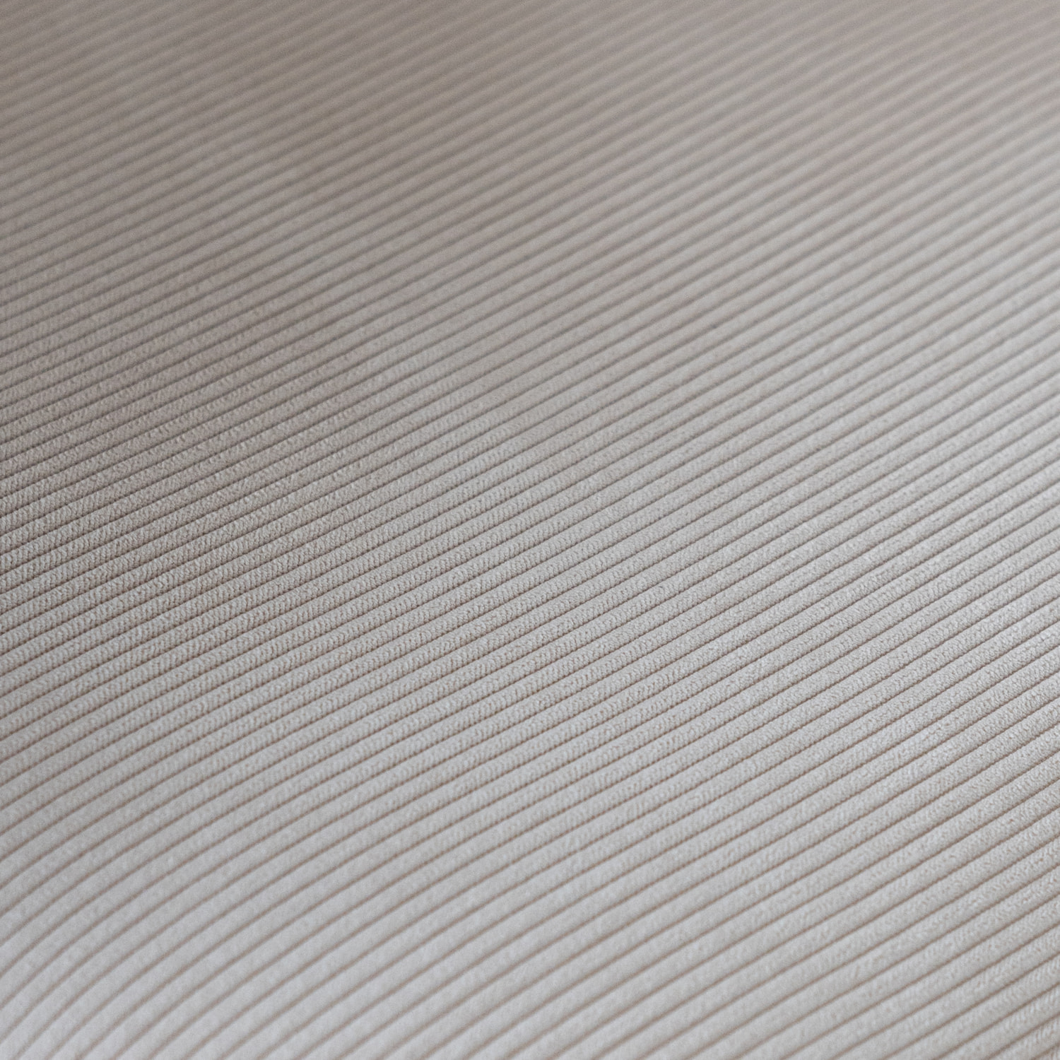 Lot de 2 chaises en velours côtelé beige NILSA