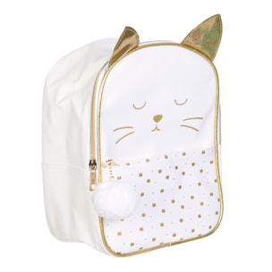 Sac A Dos Chat Blanc