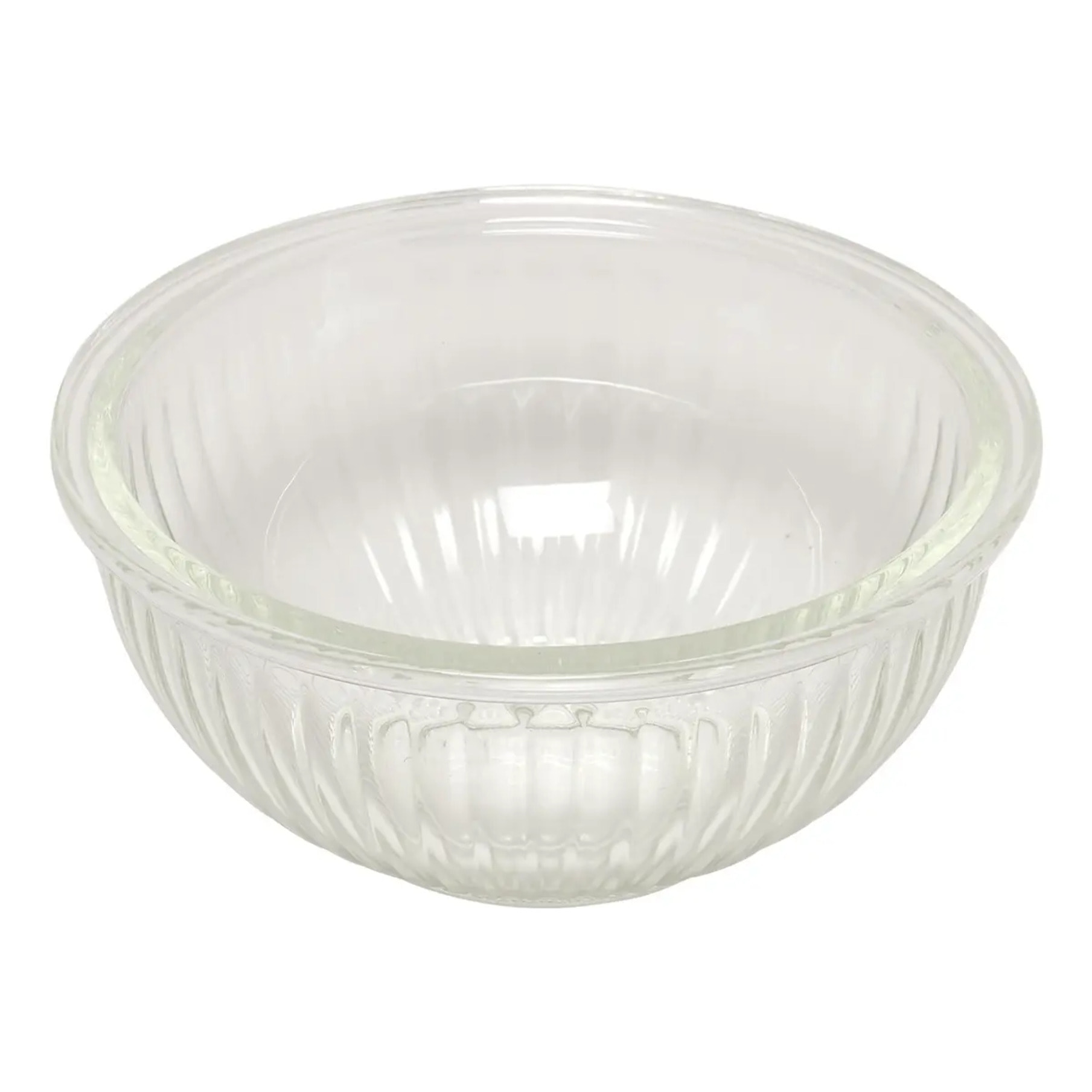 Lot de 5 saladiers verre Essentiels ronds D.27,3cm 200ml transparent avec couvercle